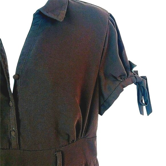 Chadwicks Brown Dress Womens Size 12 Retro Style - Picture 2 of 8